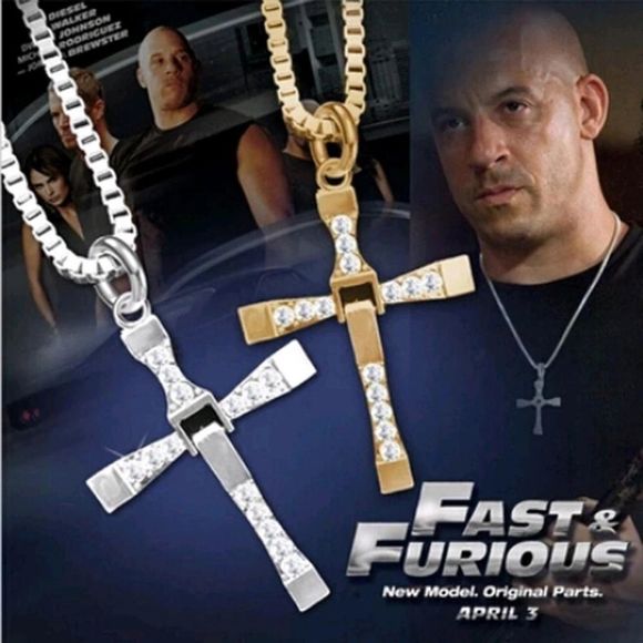 Other - Furious Dominic Toretto cross necklace